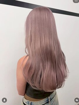 ペレ 梅田(PELE) ミディアムヘア/暗めカラー/グラン マッシュ/梅田