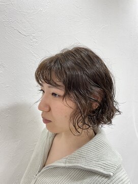 クラン(Chlan) 大人可愛い前髪パーマ/岡本/摂津本山