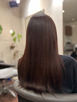 キートスヘアー(kiitos hair)の写真/手触りに感動♪“4stepトリートメント”で、髪の内部から補修し、指通りの良い憧れのうるツヤ髪が手に入る