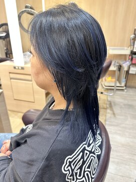 ウルフ×ハイライト×グラデーション