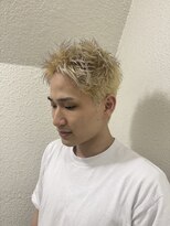 メゾンフォーメン(Maison for men)&nbsp;メンズショート　スパイキーショート　ブロンドショート
