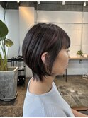 大人女性のフェミニンショート