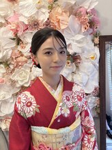 ハットウ(HATTO)&nbsp;ご両家顔合わせでのヘアメイクとお振袖