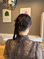 ニア(nir.) 佐賀/鳥栖/結婚式ヘア/カチモリヘア/ヘアセット