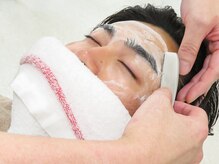 ヘアーサロンサポート東船橋店の雰囲気（シェービングで眉毛も整えて清潔感のある印象へ）