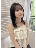 オーロ 西宮店(ORO)&nbsp;ミディアムレイヤー ブルーブラック