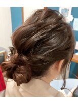 ウィッシュ ヘアー(Wish Hair)&nbsp;【WishHair】ギブソンタック♪ナチュラルまとめ髪