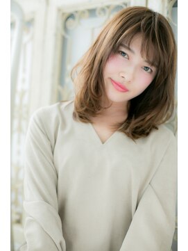 モッズ ヘア 福岡姪浜店(mod's hair) *mod's姪浜*…とろみカラーがフェアリー♪ナチュラルセミディb