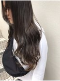 グレージュ_マニッシュショート,ネイビーカラー,フレンチボブ