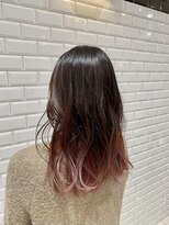 ミューズ 新浦安店(HAIR&NAIL MUSE) 【グラデーション】　アッシュピンクグラ