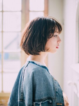 アカサ(A.casa) ナチュラルボブ/20代/30代/40代/50代/西阿知/イオン倉敷