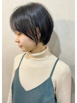 アイエン(aien) フェザーバング×大人かわいい×マッシュショート×ボブ/中崎町