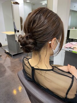 アンジェロ(ANGELO) 結婚式ヘアセット/シンプルシニヨン