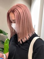 ベレーザ 渋谷(BELEZA)&nbsp;ba499_ニュアンスカラーベビーバングショコラベージュボブルフ