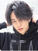 お洒落なゆるめスパイラル!フェザーセンターパート