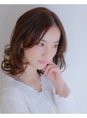 優しいカールスタイル