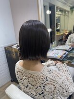 ネオリーブ チロル 横浜西口店(Neolive CiroL.)&nbsp;切りっぱなしボブ ミニボブ 大人可愛い 横浜