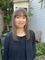 ガーランド (Garland) ミルクティーベージュ/レイヤーカット/ワイドバング/表参道