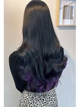 ジーナ 西新(Zina) **ブルーブラック×バイオレット**