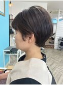 綺麗なショート　トリートメント　ショートヘア　名東区