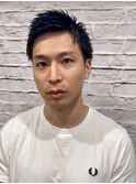メンズカット/ショート/ツーブロック/束感/ビジネス/短髪