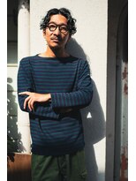 ボンド 三軒茶屋(Bond)&nbsp;メンズパーマ×RYUKI【三軒茶屋 メンズカット センターパート】