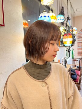 フェイバー 警固店(FAVOR) 【FAVORチーフ】骨格診断ボブスタイル　パーソナルカラー診断