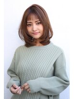 イストリムサロン(ISTORYM Salon) 2wayバングのセミディアムスタイル