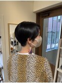 襟足すっきりタイトショート
