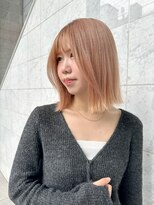 リアン(Lian)&nbsp;【リアン】ミルクティーベージュ／切りっぱなしボブ