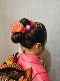 キッズヘアセット×和装　七五三/バースデーフォト/記念日#3