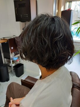 ザ バーバー マツモト(THE BARBER MATSUMOTO) ミディアムパーマ