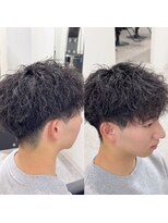 ブライト(BRIGHT)&nbsp;マッシュ　ツイストスパイラルパーマ