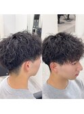マッシュ ツイストスパイラルパーマ