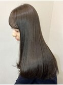 【髪質改善】透明感グレージュ♪@kiko