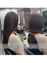 ハルキミナトジャパン センダイ(HARUKI MINATO japan SENDAI)&nbsp;ぱつっとボブ