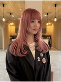 High layer × Pale pink