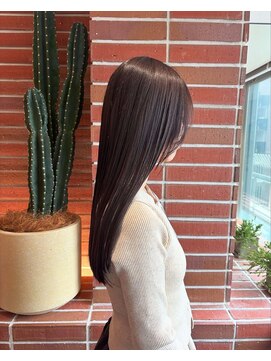 ルームヒゴバシ(room higobashi) 髪質改善トリートメントでうる艶ストレート