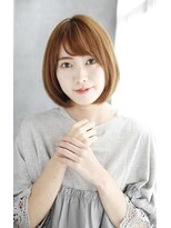 シュシュット(chouchoute) ミニウルフホワイトグレージュデジタルパーマチェリーブラウン74