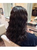 朝が楽になる♪大人可愛い強めウェーブパーマ