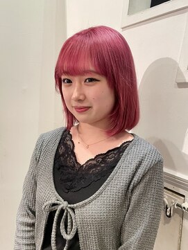 ラパンセノアール(LA PENSEE NOIR) 似合わせカット+ダブルカラー+質感再整トリートメント