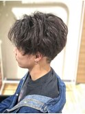 メンズ/メンズカット/メンズパーマ/ニュアンスパーマ/江坂/眉毛