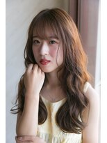 ラフヘアーアンドスパ(Luffhair&spa)&nbsp;フロートベージュ×ゆる巻ウェーブ×大人可愛い♪