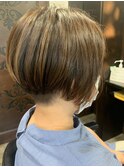 大人刈り上げショート