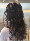 20代30代◎秋の透明感ロングプードルパーマ