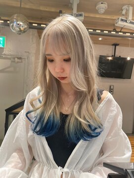 end color/エンドカラー/ダブルカラー/ハイトーン