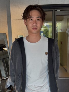 MEN’S HAIR/ニュアンスパーマ/フェザーパーマ/伏見丸の内