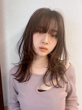 サンドイエナ 横浜店(sand yena) くびレイヤーボブルフネビージュ小顔ワンレンこなれミディ