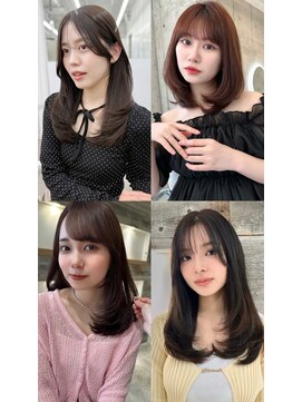 アイヴィ 表参道(IVY) ワンカール ミディアムレイヤーカット【肥田亜沙美】