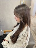 顔まわりレイヤー/こだわり前髪